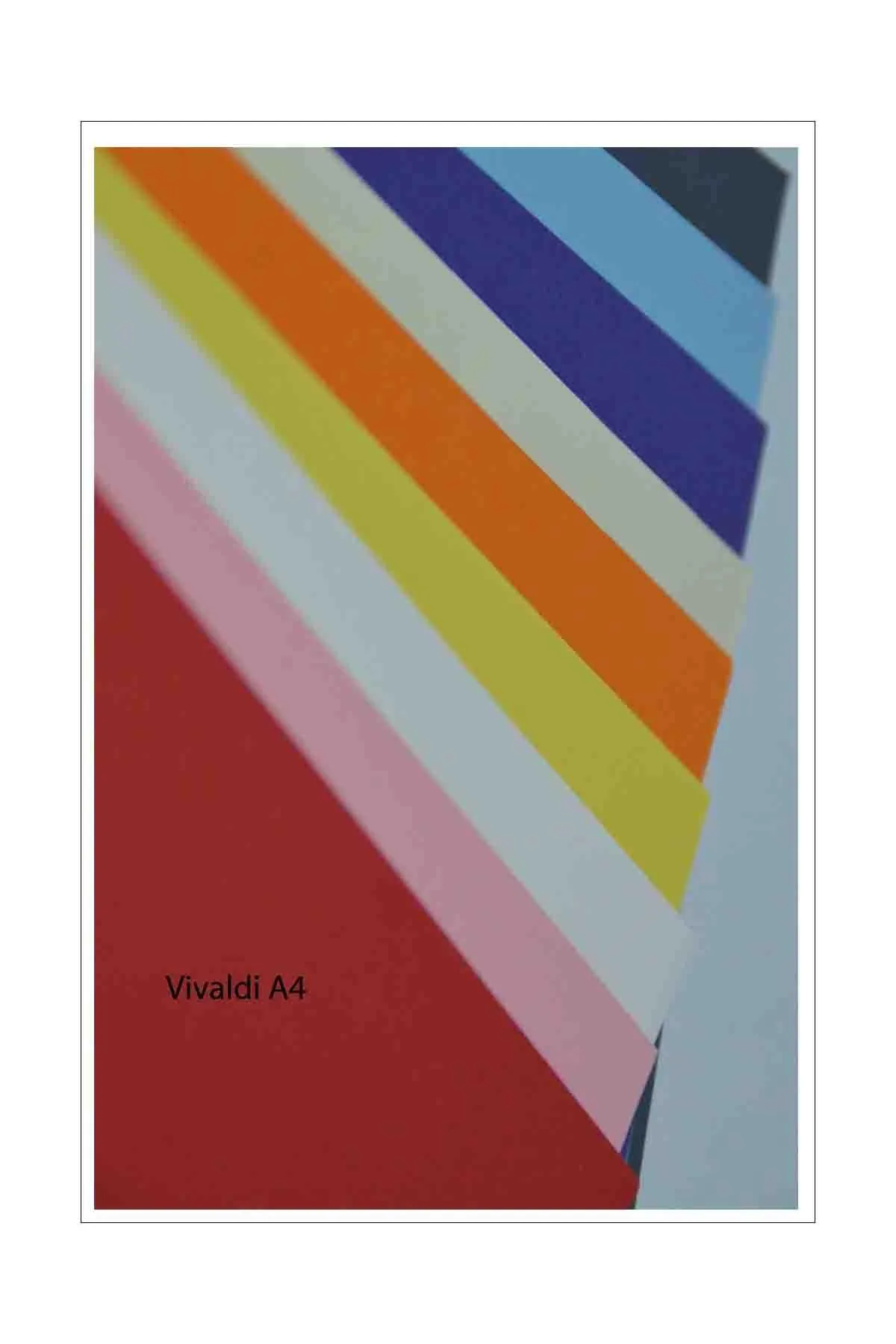 A4 - Coloured and White Papers - Vivaldi Plain 120gsm - Click here to choose colour