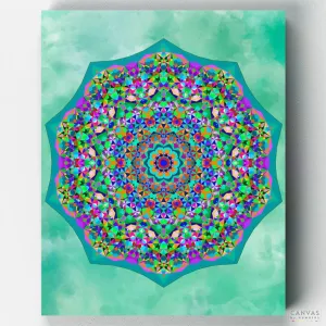 Acceptance - Kaleidoscope Mandala Art Paint by Numbers Kit