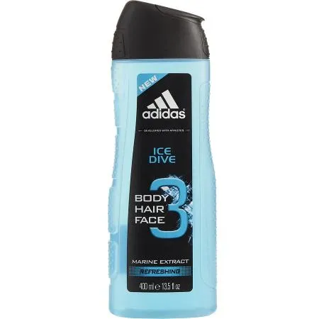 Adidas Ice Dive 3 Body, Hair & Face Shower Gel