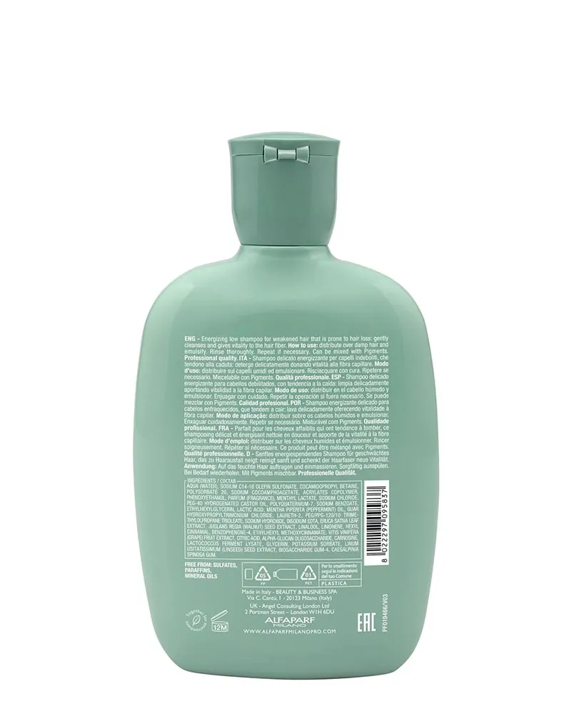 Alfaparf Semi Di Lino Scalp Renew Energizing Low Shampoo 250ml