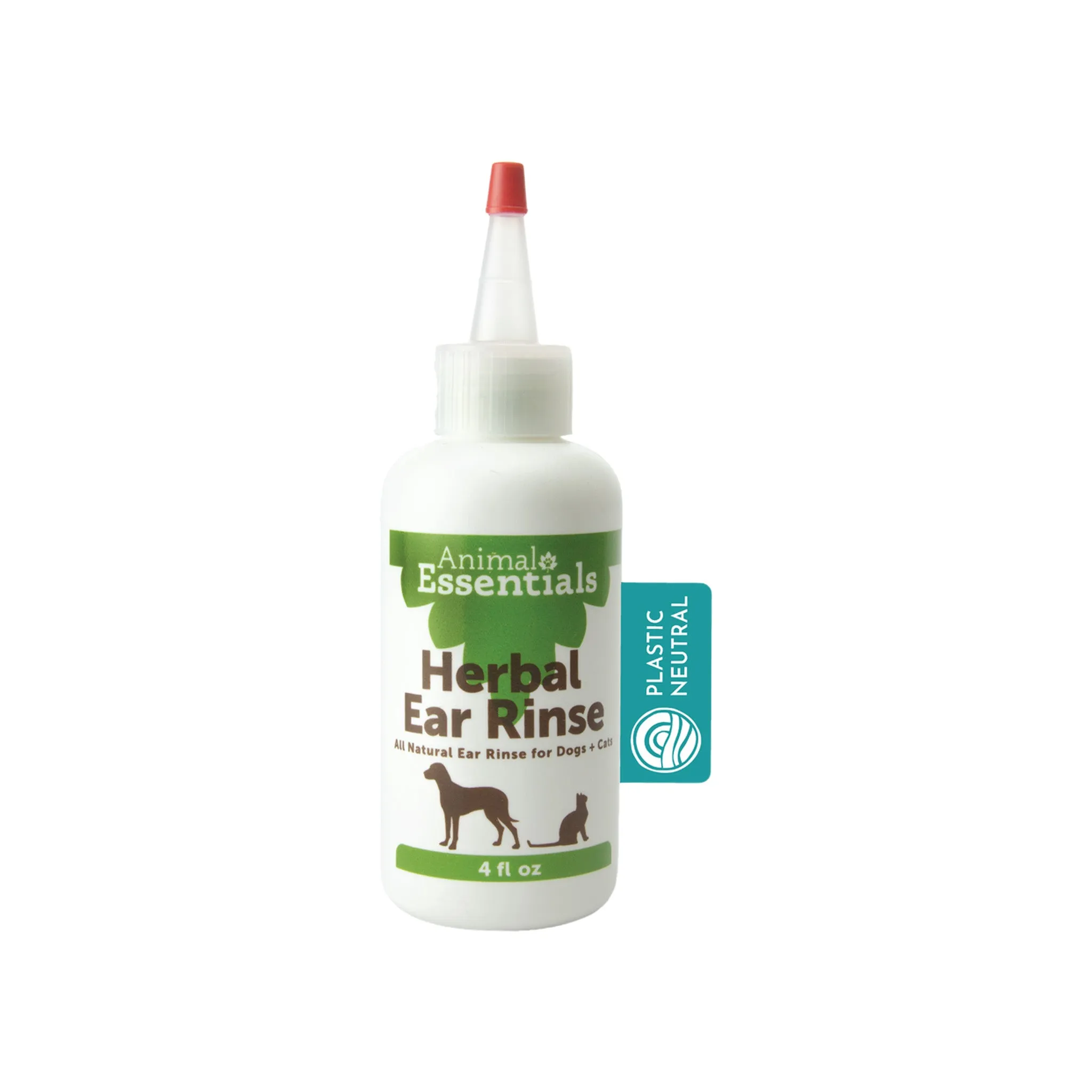 Animal Essentials Herbal Ear Rinse for Dogs & Cats