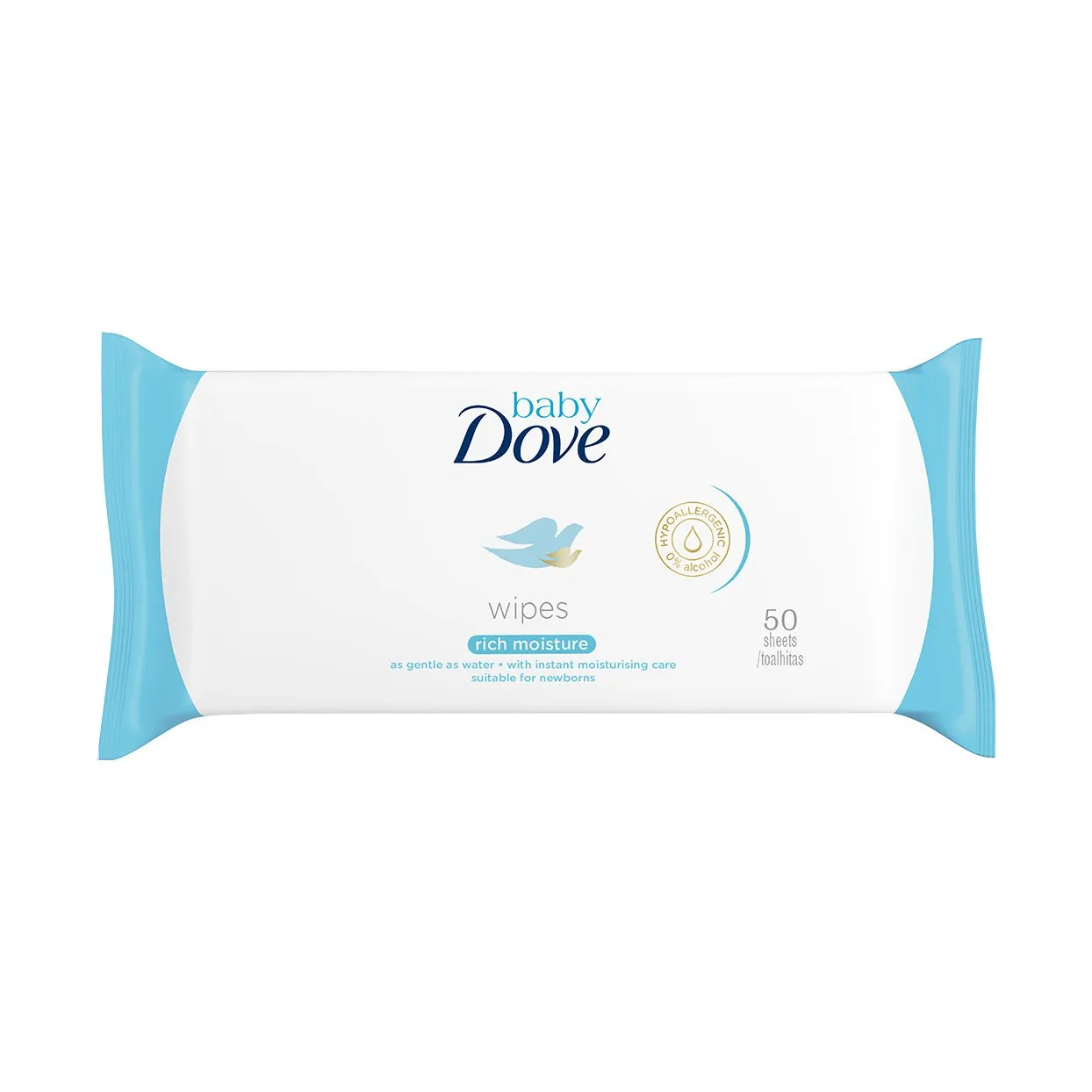 Baby Dove Wipes Rich Moisture 50 Wipes