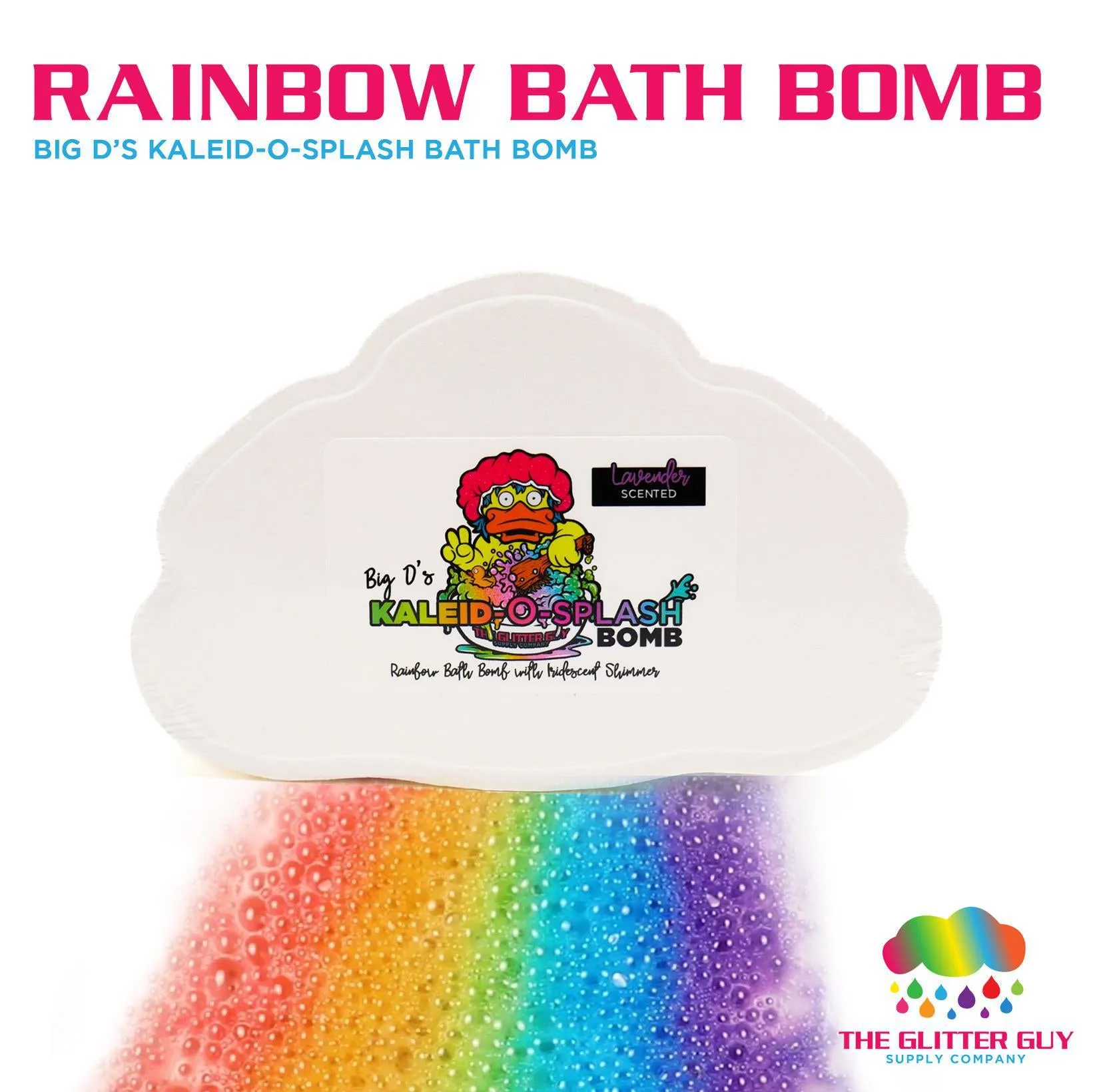 Big D's Kaleid-o-Splash Bath Bomb