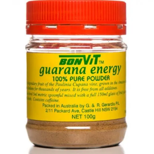 Bonvit Guarana Energy Powder 100% 100g