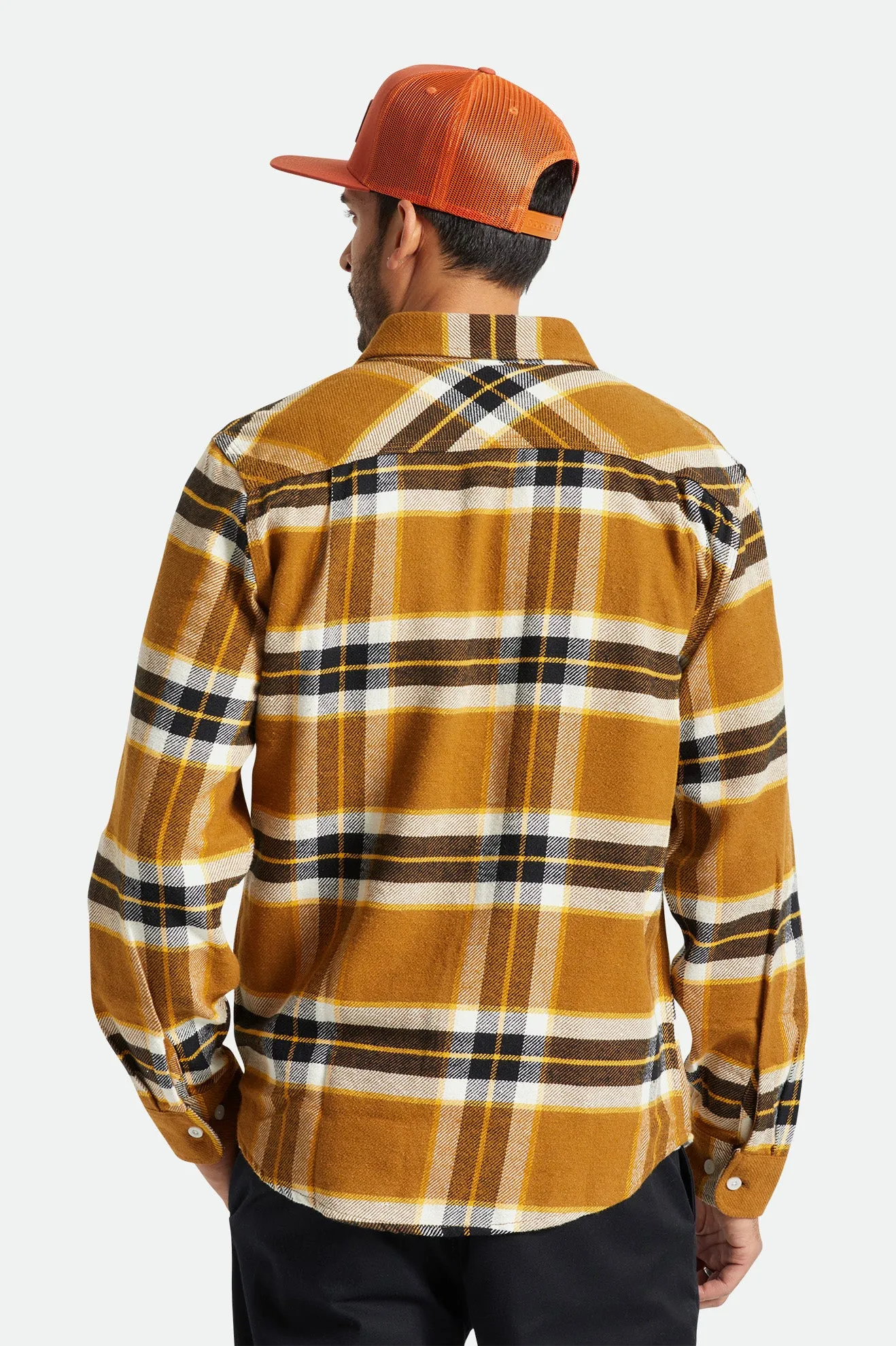 Bowery L/S Flannel - Medal Bronze