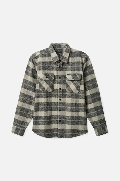 BRIXTON Men's Bowery Heavy Weight Flannel L/S Shirt