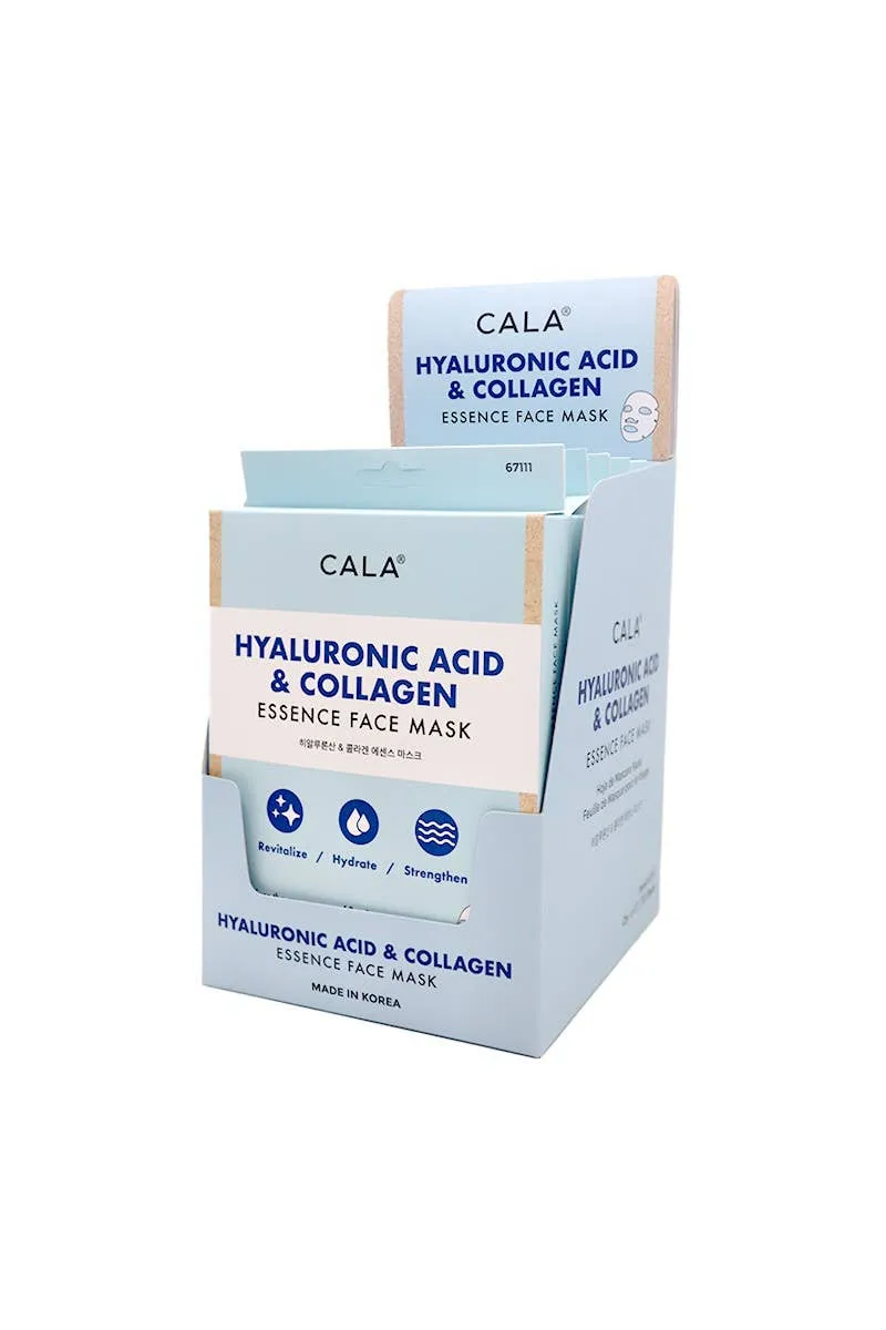 CALA 67111 Hyaluronic Acid & Collagen Essence Face Mask - 6