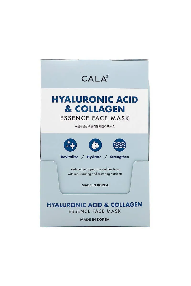 CALA 67111 Hyaluronic Acid & Collagen Essence Face Mask - 6