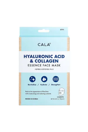 CALA 67111 Hyaluronic Acid & Collagen Essence Face Mask - 6