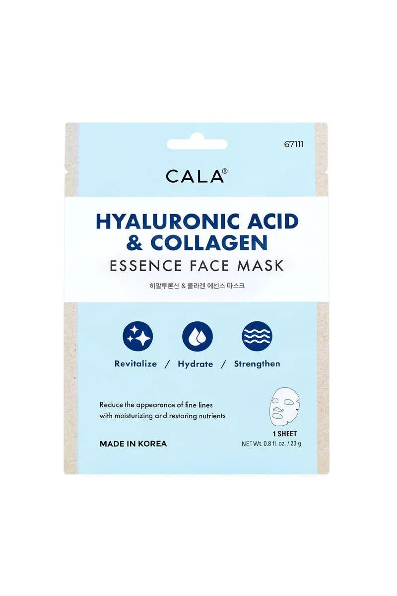 CALA 67111 Hyaluronic Acid & Collagen Essence Face Mask - 6