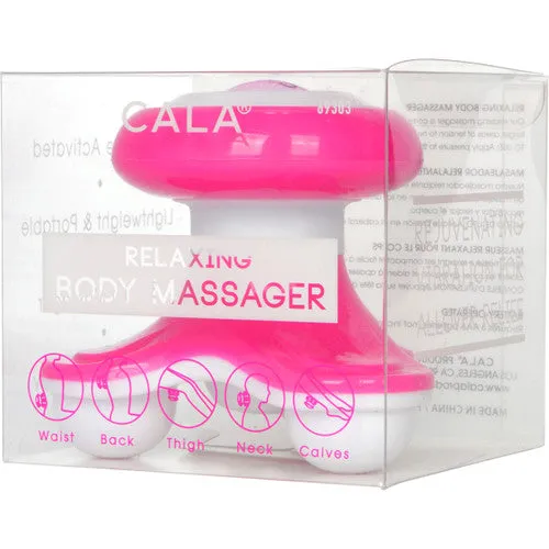 Cala Relaxing Body Massager: Hot Pink