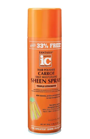 Carrot Sheen Spray by IC Fantasia 14 OZ