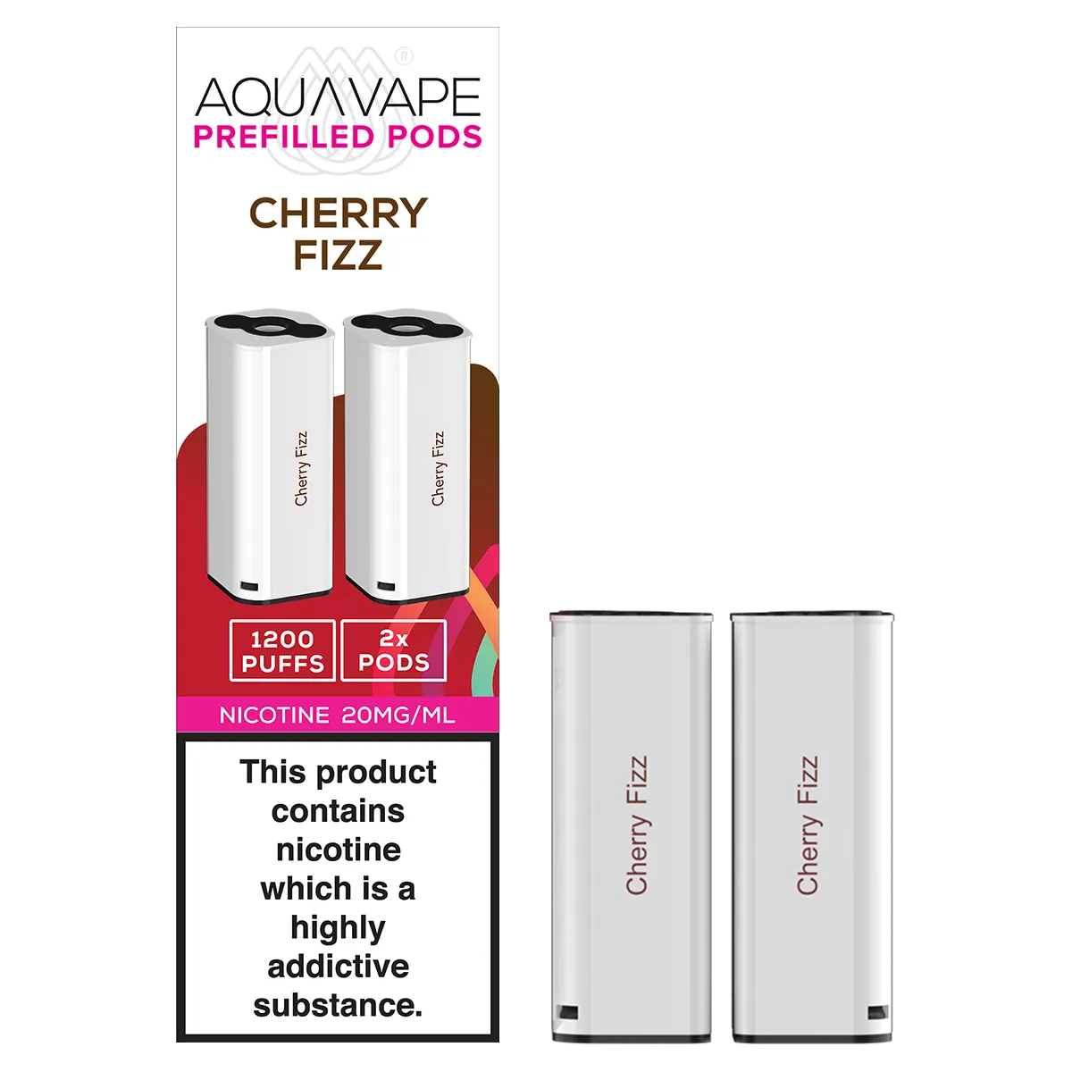 Cherry Fizz Aquavape 2in1 Pods