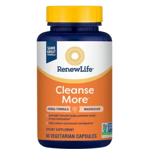 Cleanse More™ - Herbal & Mineral Cleanse, 60 Vegetarian Capsules