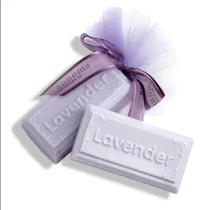 Embossed Lavender Soap Bar