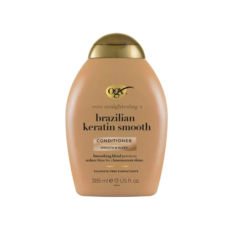 Ever Straightening  Brazilian Keratin Smooth pH Balanced Conditioner 385ml