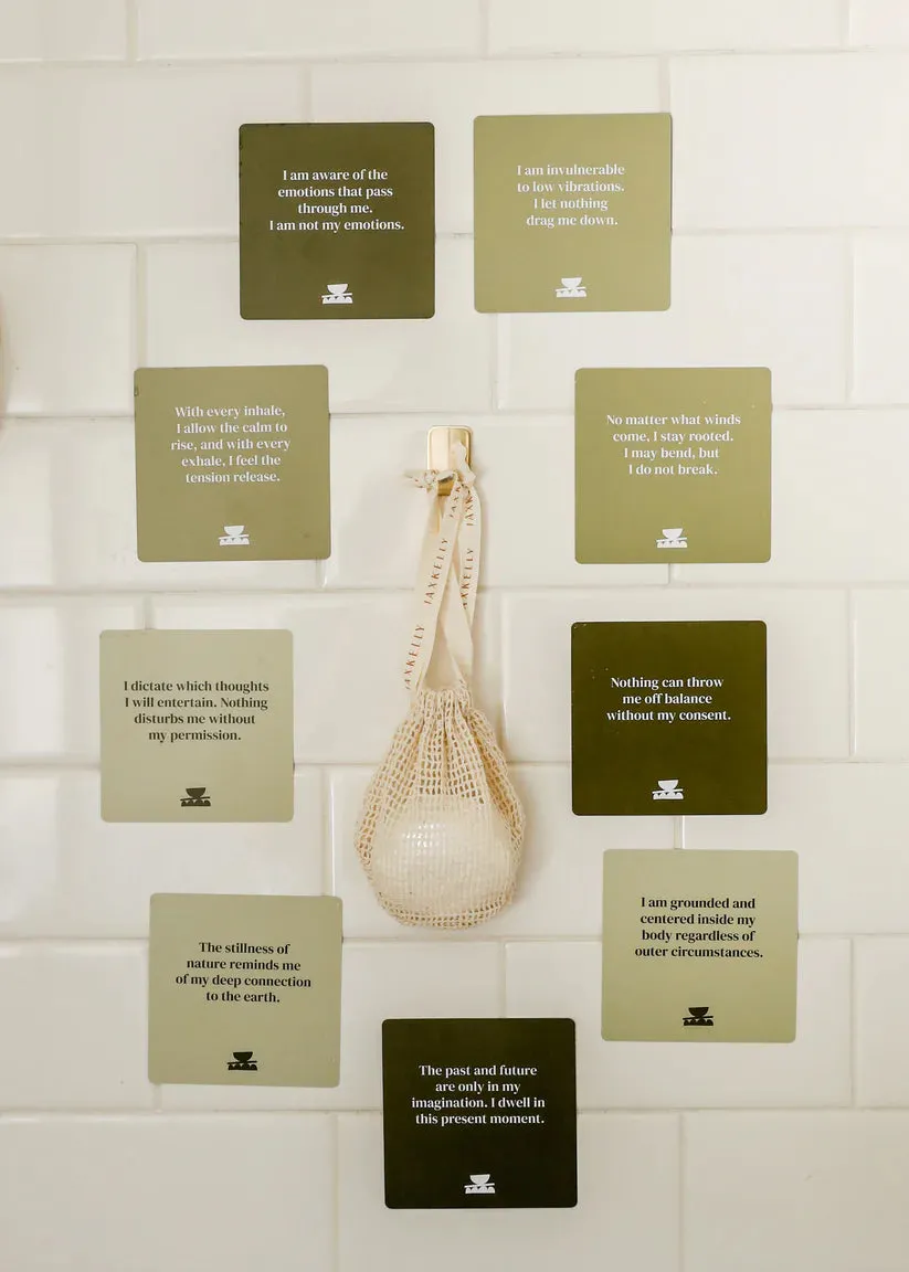 Gift Set - Grounding Shower Affirmations