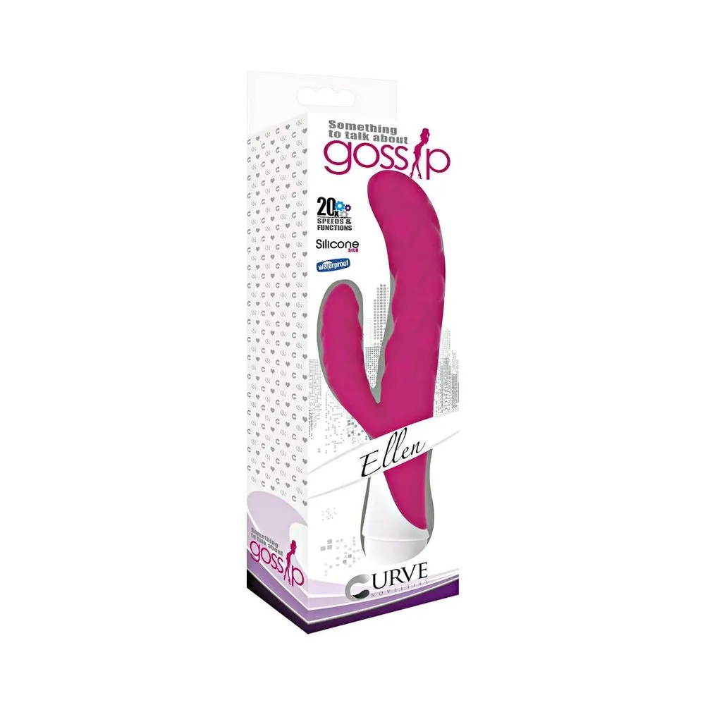 Gossip Ellen Silicone Rabbit Vibrator