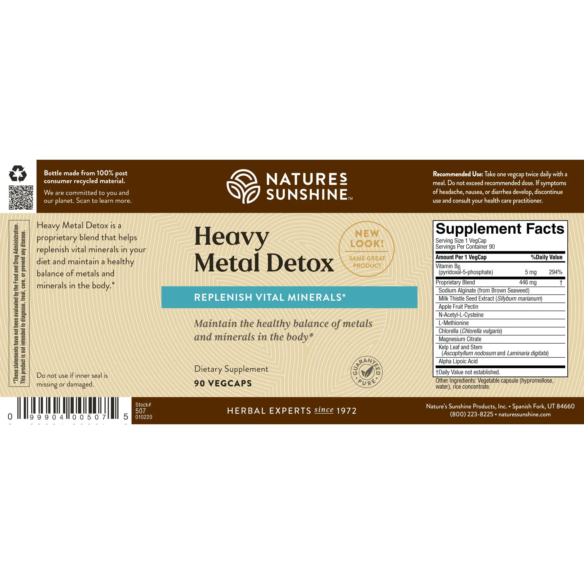 Heavy Metal Detox (90 caps)