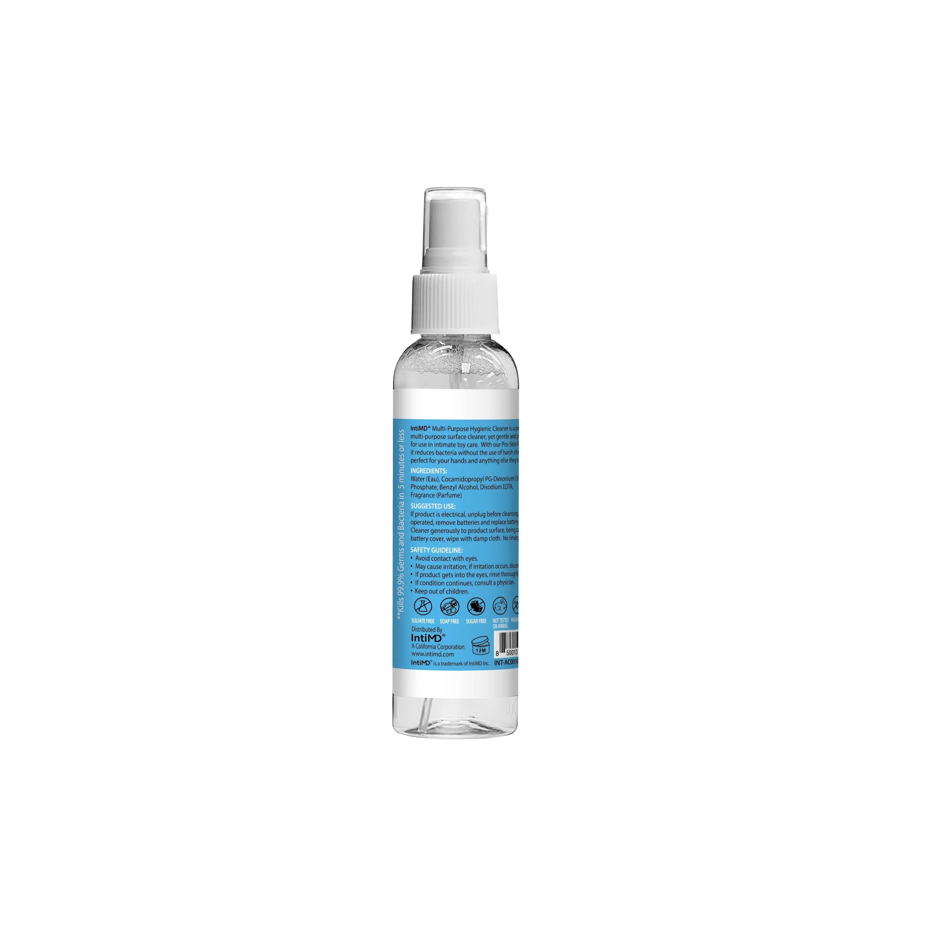 IntiMD Multi-Purpose Hygienic Cleaner Advanced Pro-Skin Formula 8 Oz.