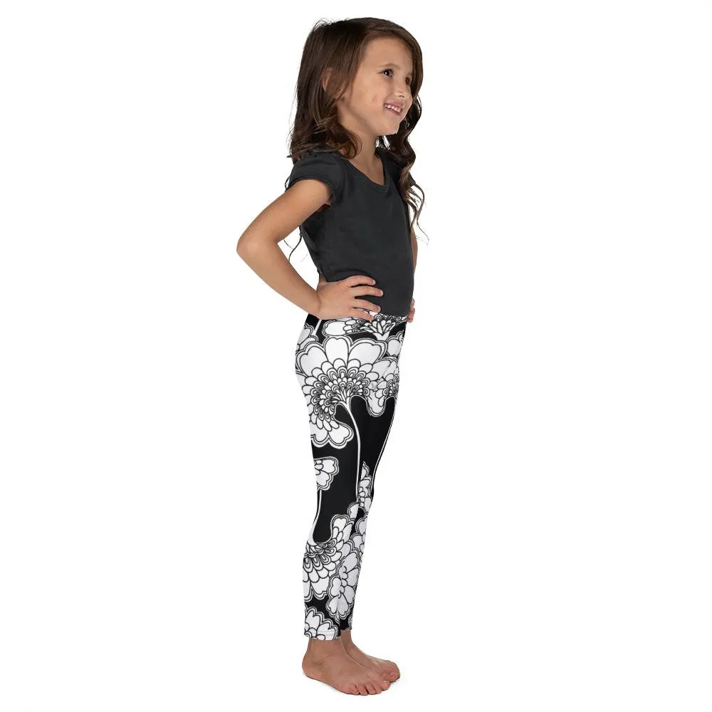 Japanese Floral Kid's Leggings