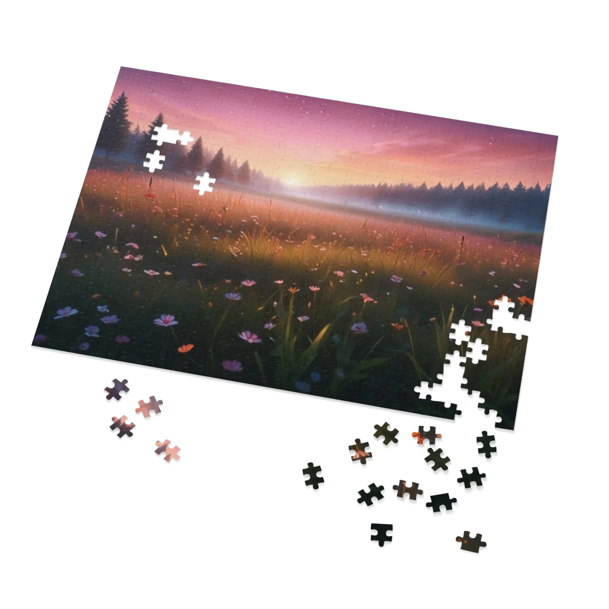 Jigsaw Puzzle - Whispers of Dawn by Chaia Malana