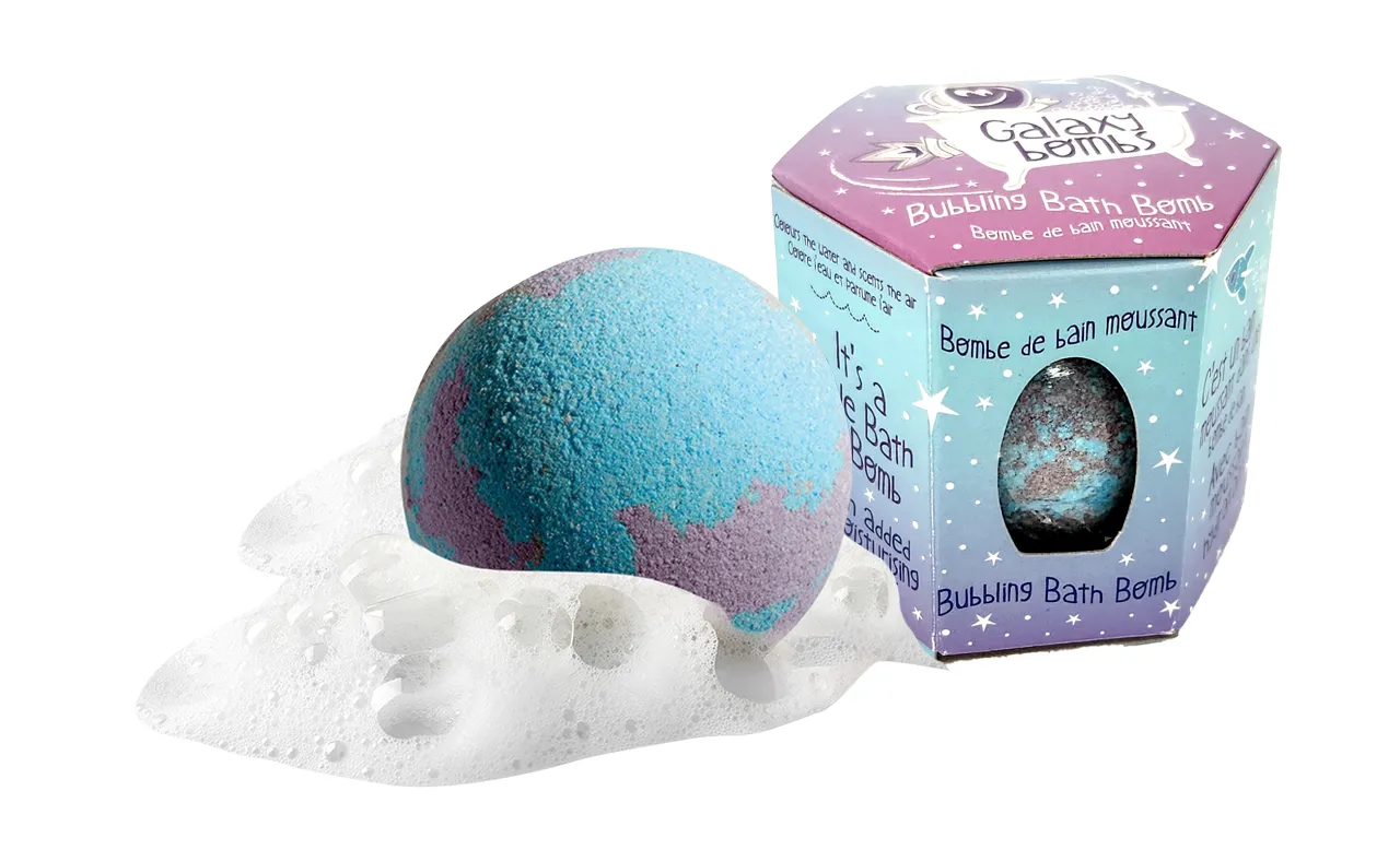 Loot Toy Galaxy Bubbling Bath Bombs