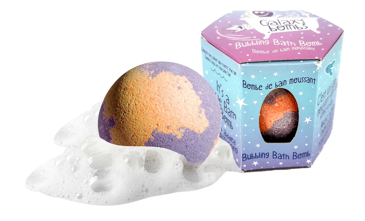 Loot Toy Galaxy Bubbling Bath Bombs