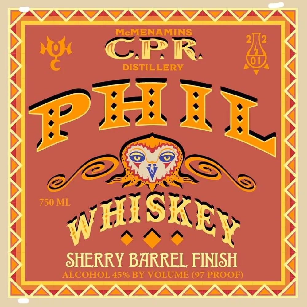 McMenamins Phil Sherry Barrel Finish Whiskey