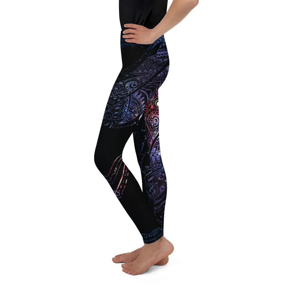 Mystic Feather Youth Leggings