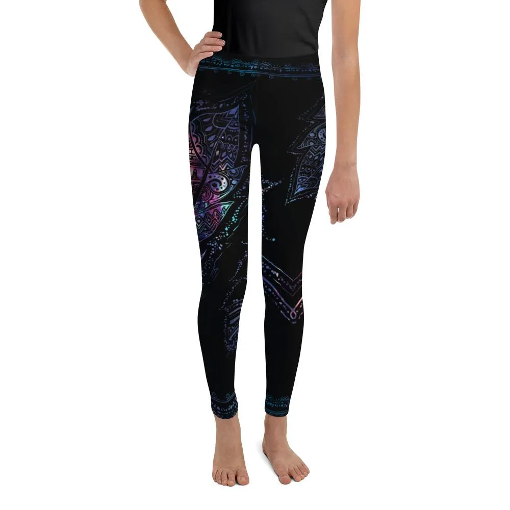 Mystic Feather Youth Leggings