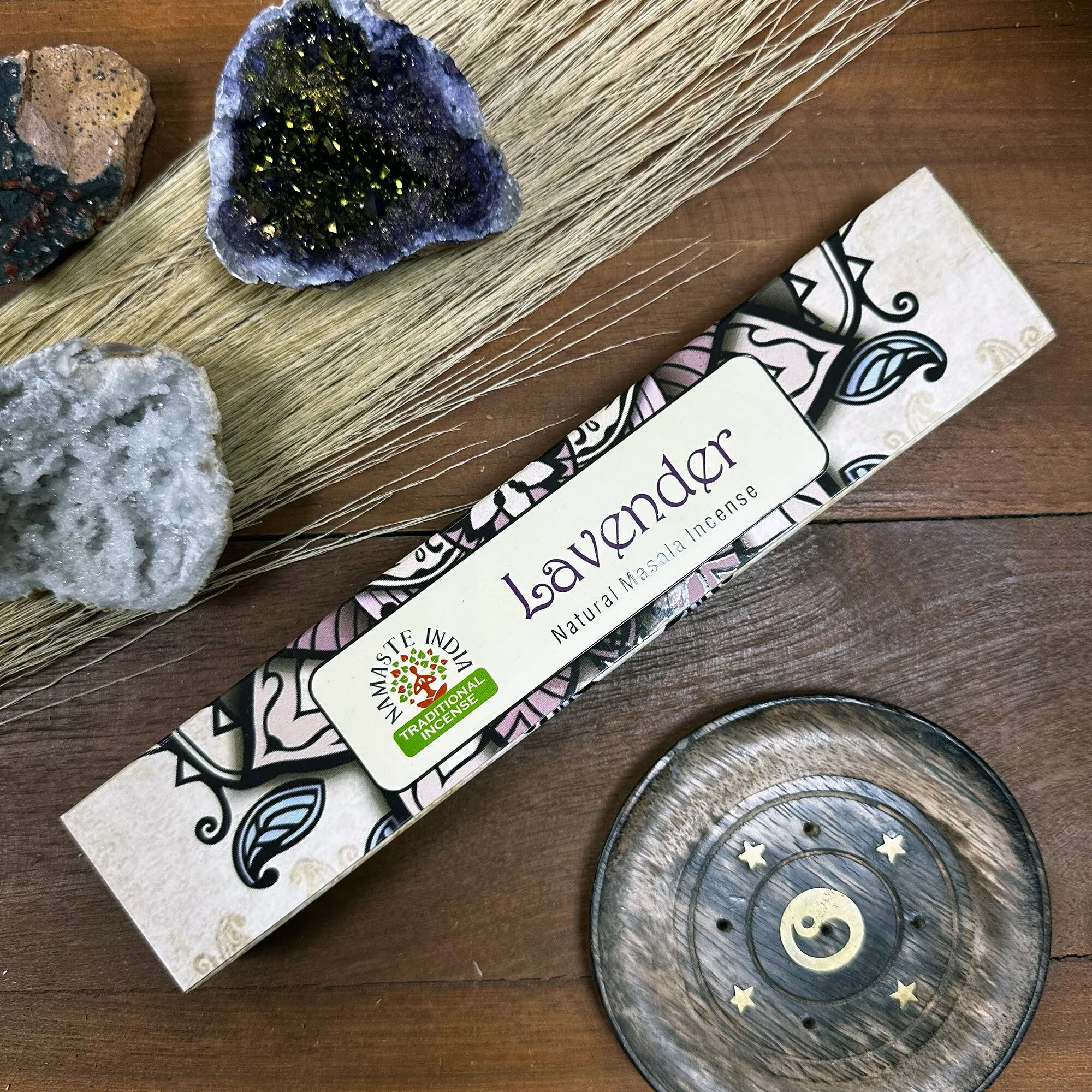 Namaste Mandala Masala Incense - Lavender - Per case: 1 Piece