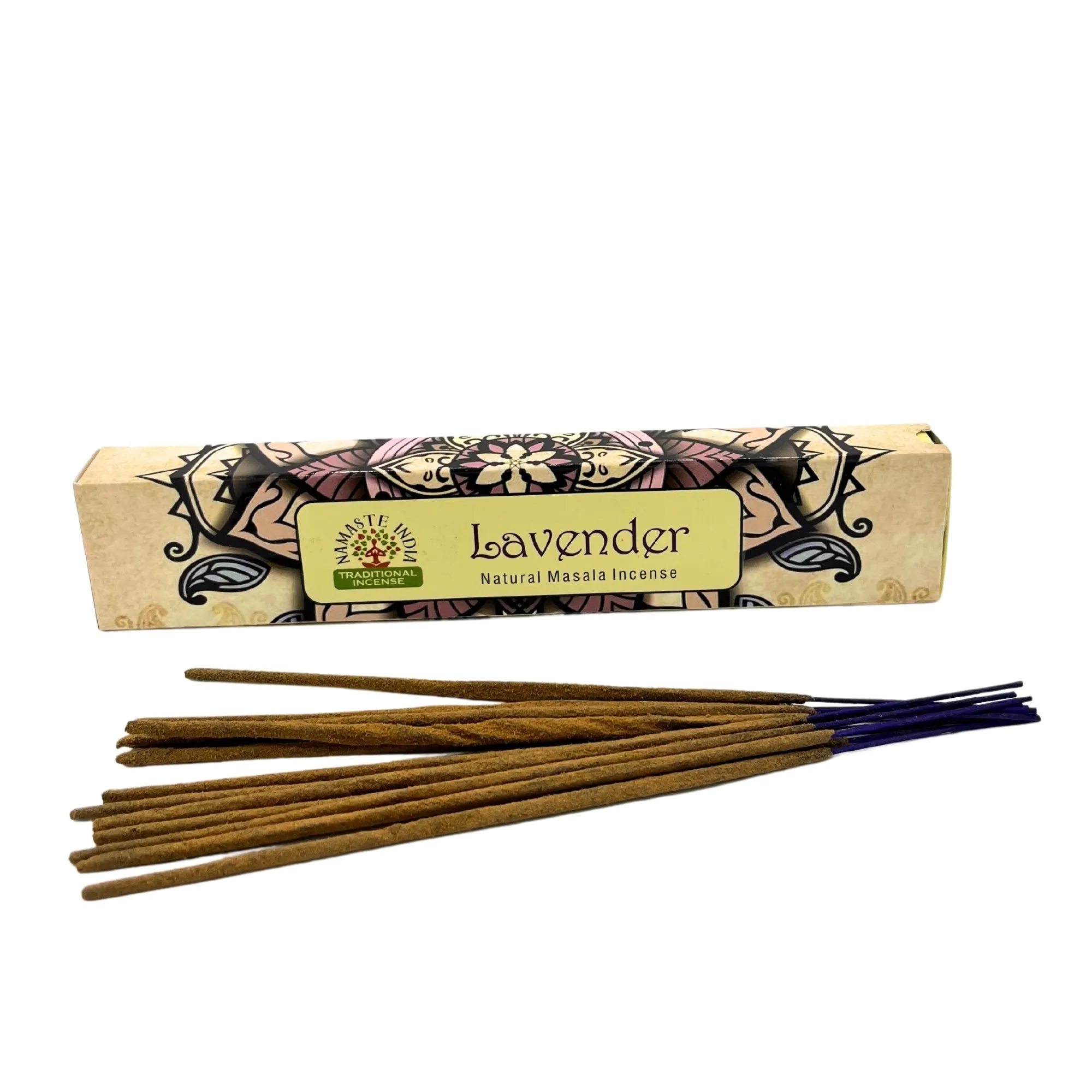 Namaste Mandala Masala Incense - Lavender - Per case: 1 Piece