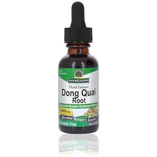 Nature's Answer Alcohol Free Dong Quai Root 2000mg 1oz Extracts Single Count