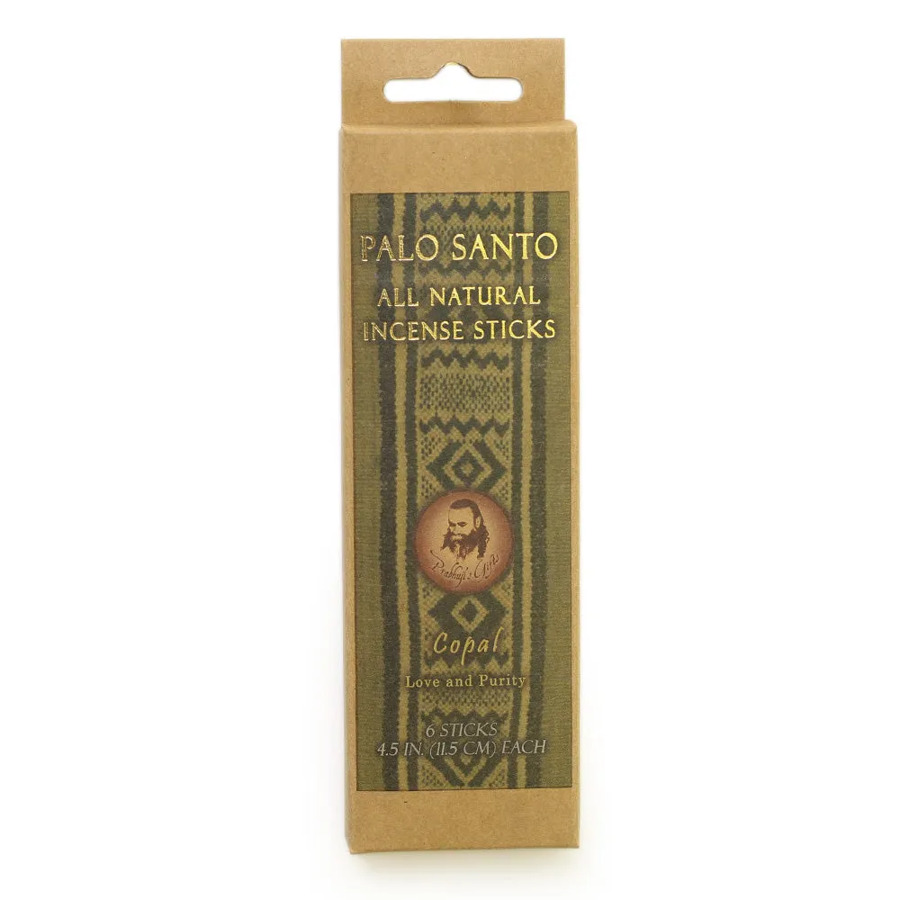 Palo Santo and Copal Incense Sticks - Love & Purity -  6 Incense Sticks