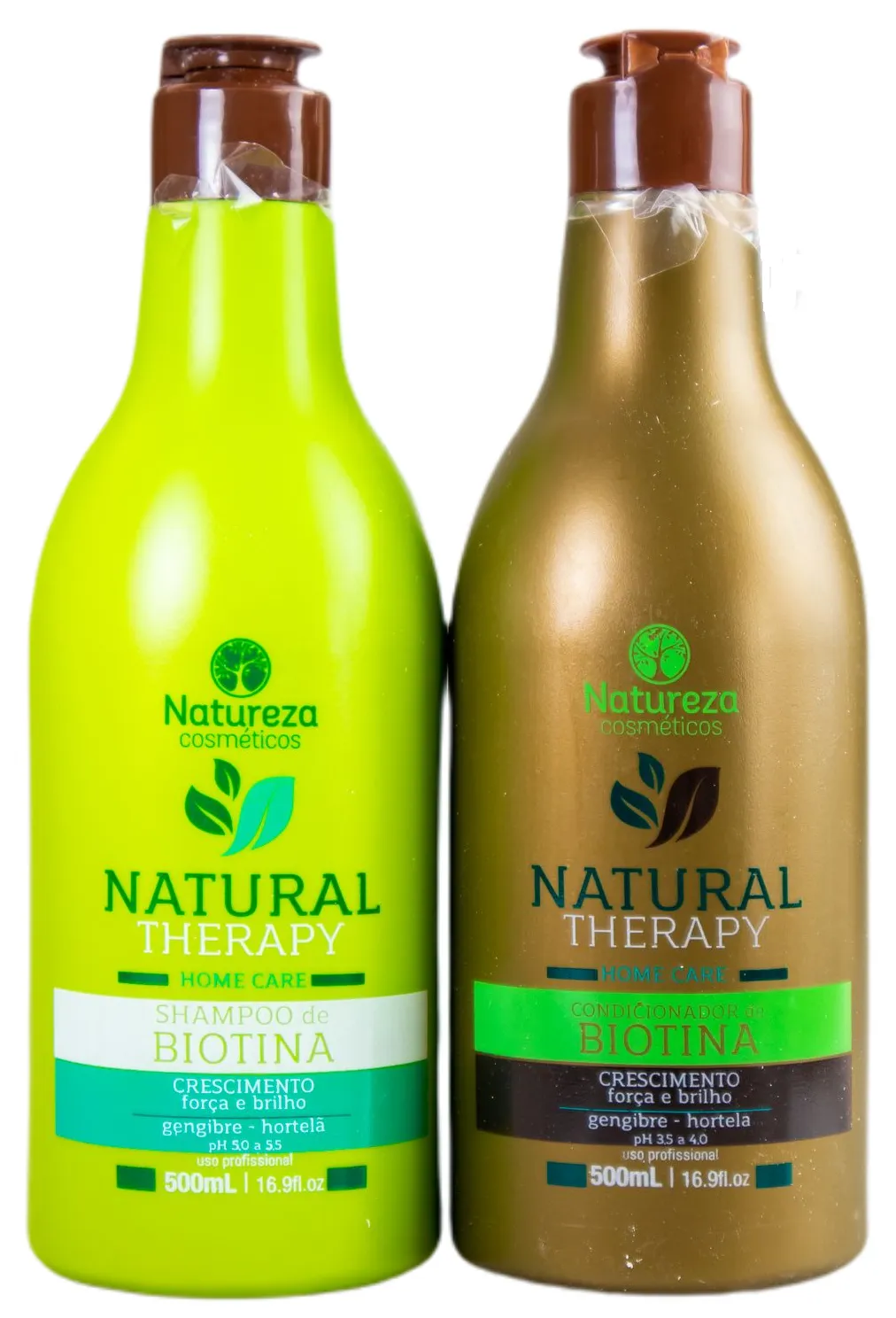 Professional Natural Therapy Home Care Maintenance Biotin 2x500ml - Natureza