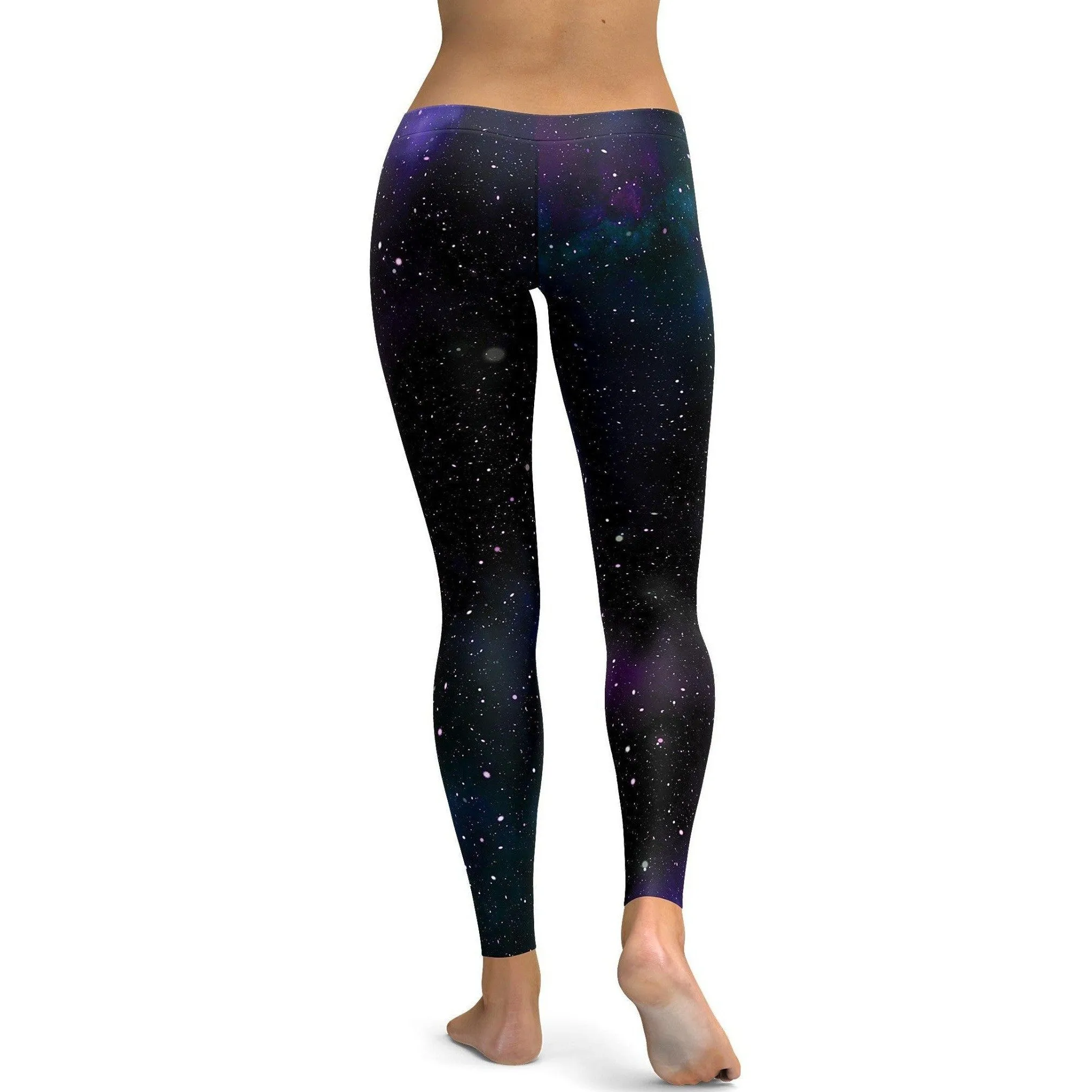 Purple Galaxy Leggings