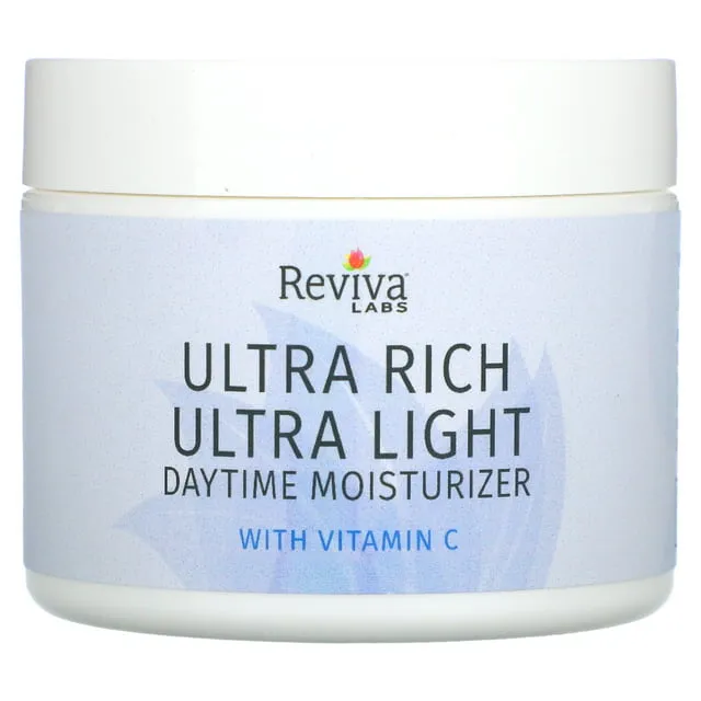 Reviva Labs Ultra Rich Ultra Light Daytime Moisturizer 2Oz