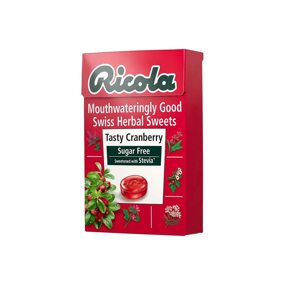 Ricola Cranberry Swiss Herbal Sweets