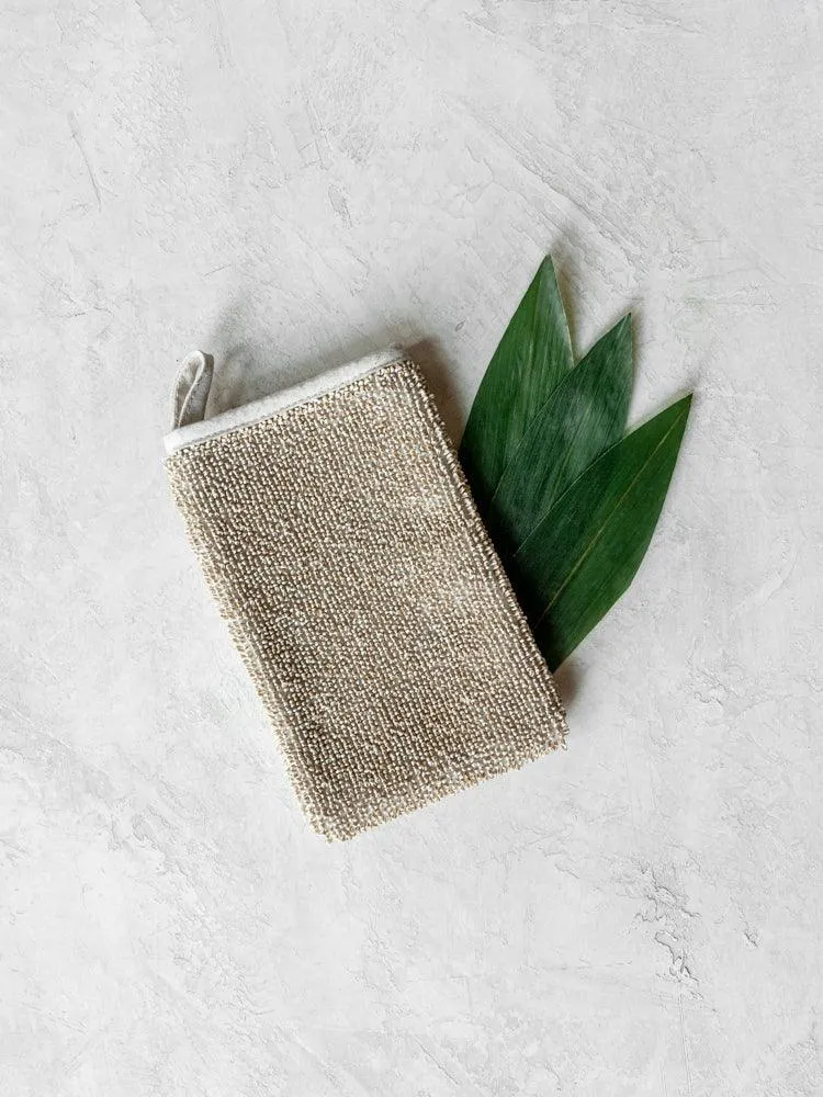 Sasawashi Deep Exfoliating Body Scrub Mitt