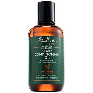 SHEA MOISTURE - Maracuja & Shea Oils Beard Conditioning Oil - 3.2 fl oz (95 ml)