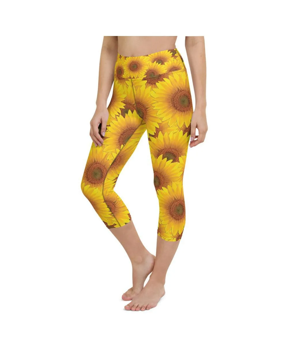 Sunflower Yoga Capris