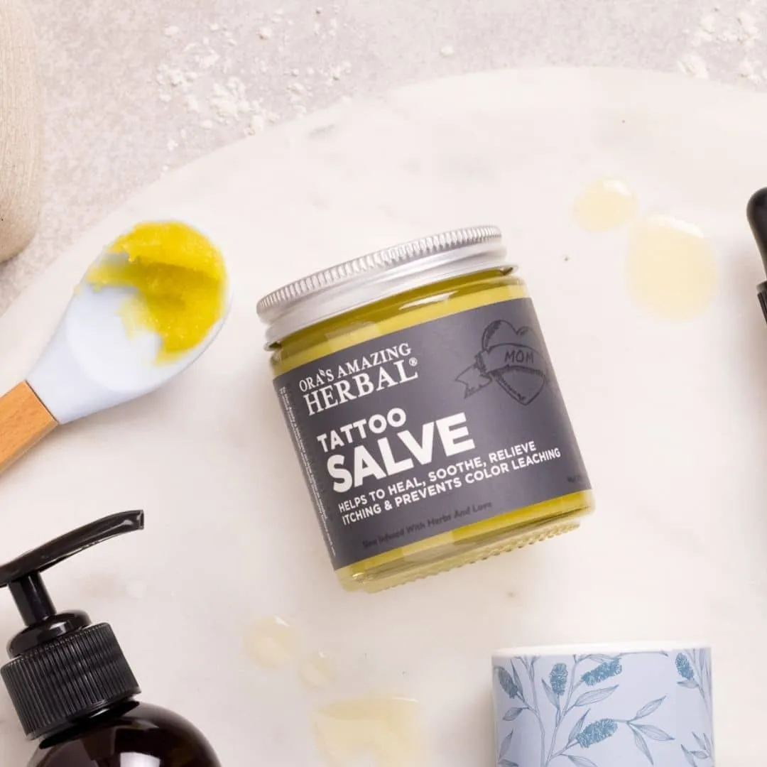 Tattoo Salve, Natural Tattoo Aftercare