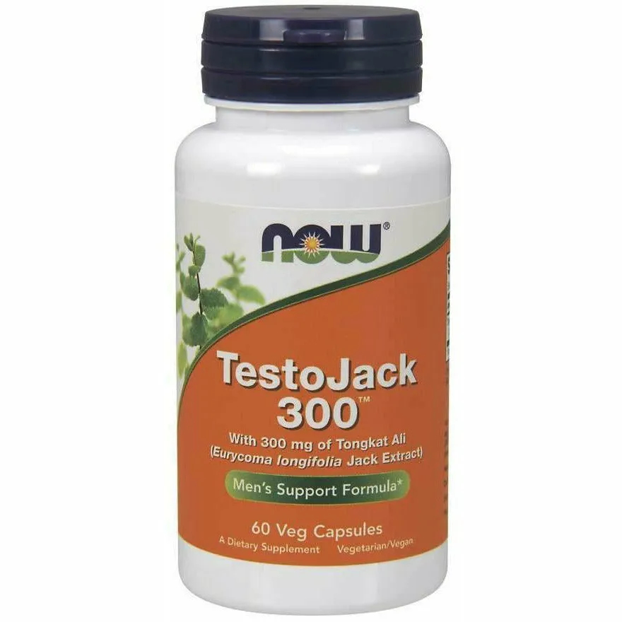 TestoJack 300  60 vegcaps By Now