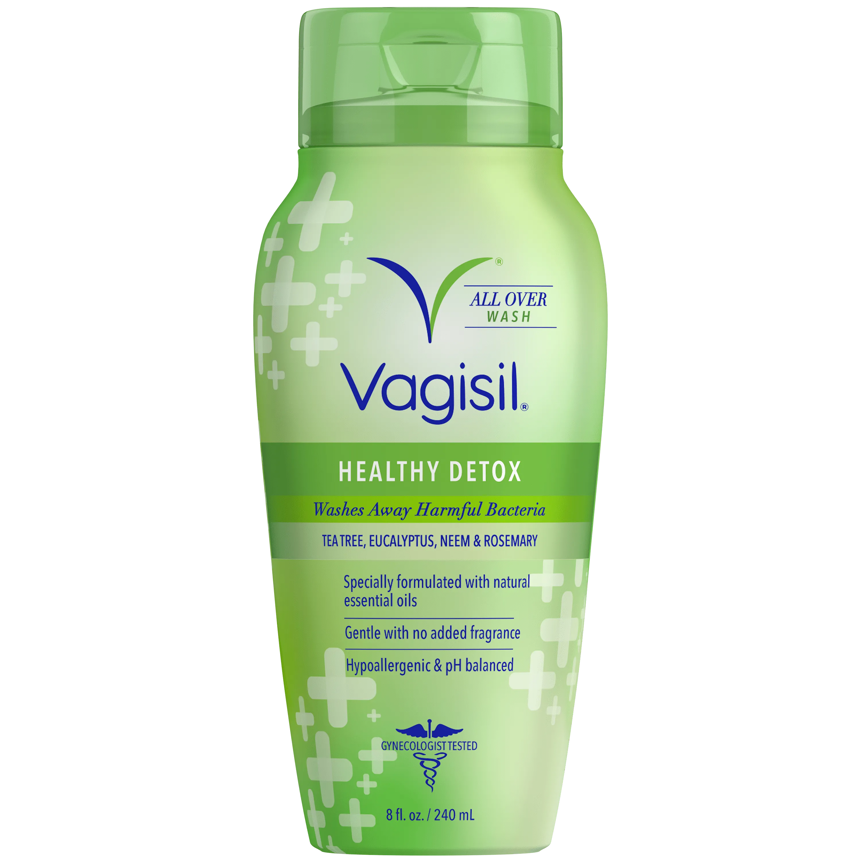 Vagisil Healthy Detox Daily Intimate Vaginal Feminine Wash, 12 oz, 1 Pack