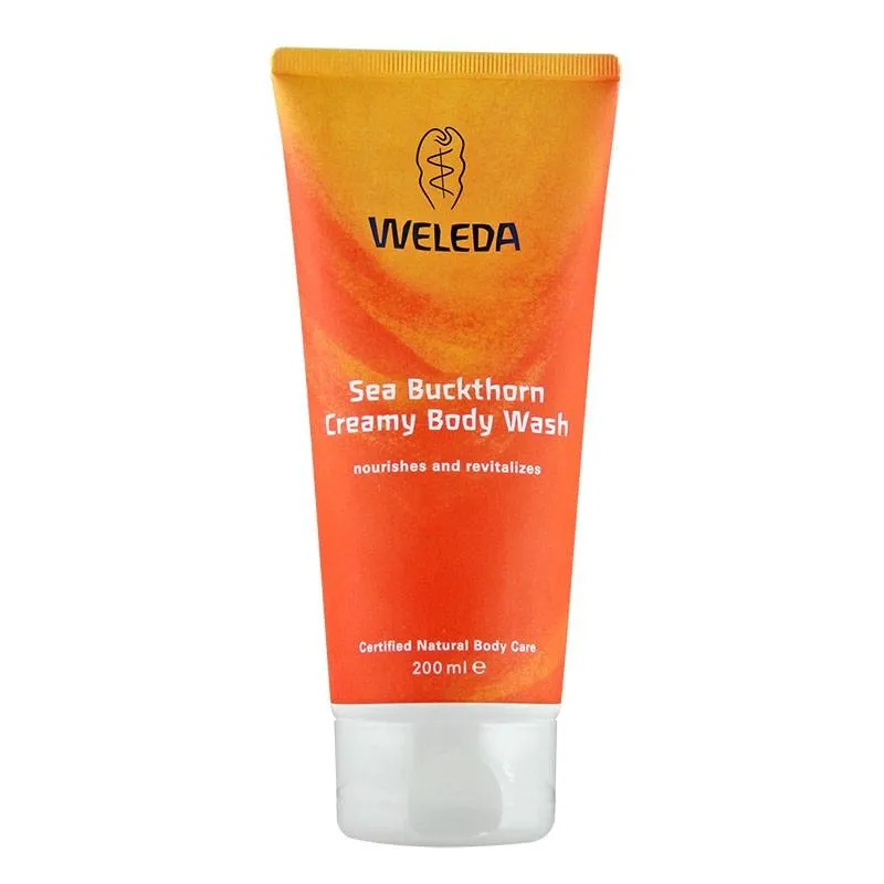 Weleda Sea Buckthorn Creamy Body Wash 200ml